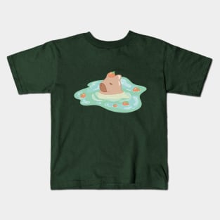 Capybara Spa Kids T-Shirt